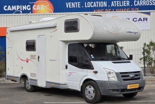 CAMPING CAR 6places c grise/6 couchages CHALLENGER GENESIS43 full