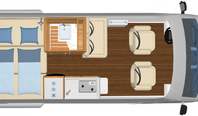 HYMER CAMPERVAN GRAND CANYON S CROSSOVER 4x4 full