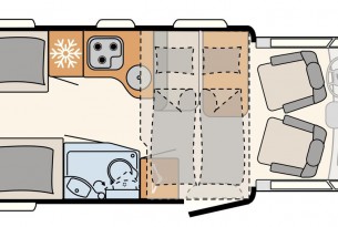 DETHLEFFS TREND T6717 EB PAVILLON full