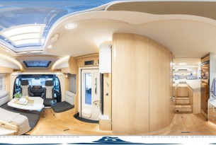 HYMER B-MC T550 WHITE LINE PAVILLON full