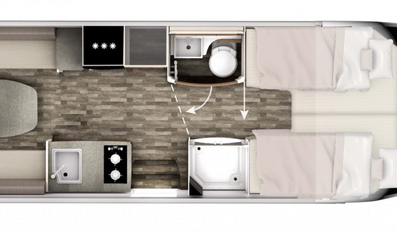 FRANKIA I 790 PLUS DA TITAN AVEC LIT ARRIERE full