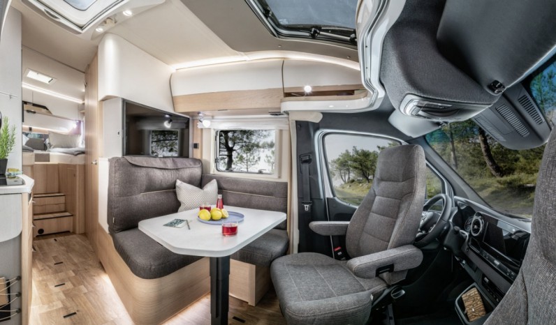 HYMER B-MC T550 WHITE LINE PAVILLON full