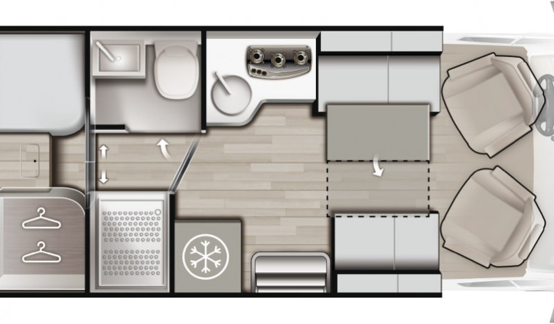 MOBILVETTA KEA P 86 PAVILLON full