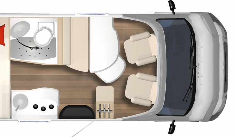 BURSTNER TRAVEL VAN T590G full