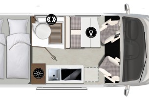 Karmann-Mobil Davis 590 full