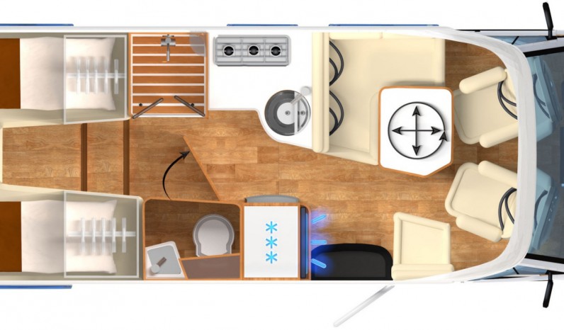 HYMER B-MC T680 PAVILLON full