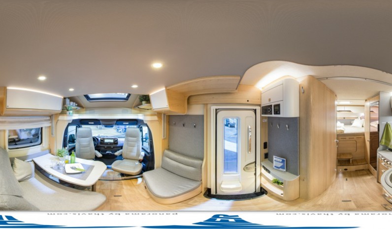 HYMER B-MC T550 WHITE LINE PAVILLON full