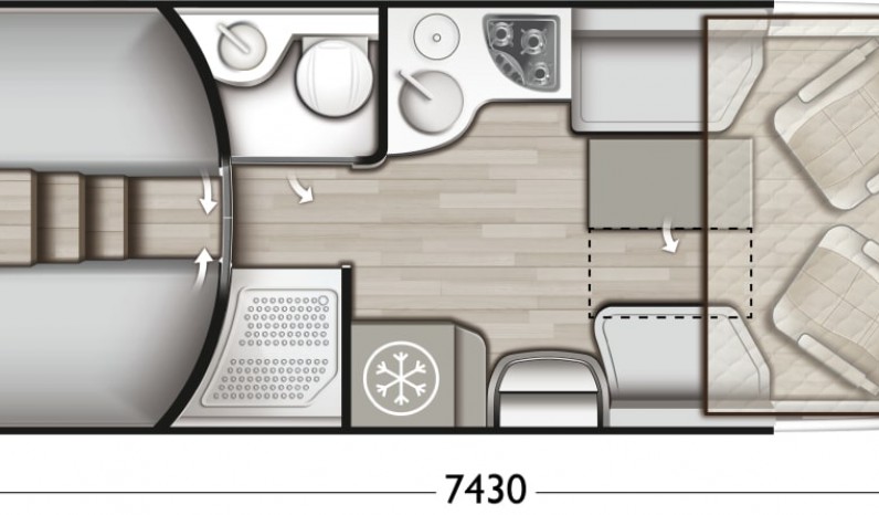 MOBILVETTA K YACHT TEKNO LINE 89 full