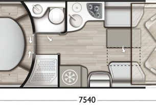 MOBILVETTA K YACHT TEKNO LINE alko 90 full