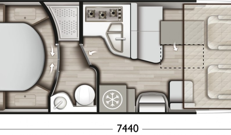 MOBILVETTA K YACHT TEKNO DESIGN 89 full