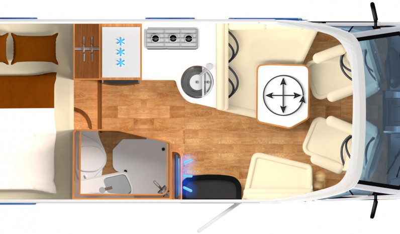 HYMER B-MC T550 WHITE LINE full