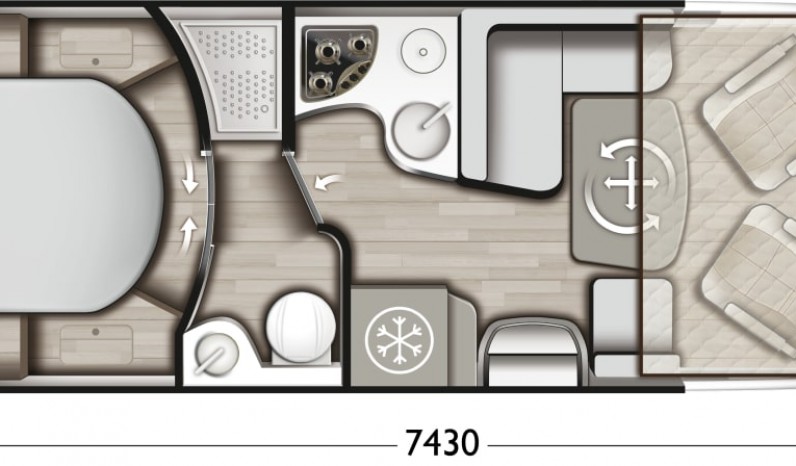 MOBILVETTA K YACHT TEKNO LINE 86 full