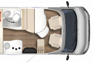 BURSTNER TRAVEL VAN T590G full