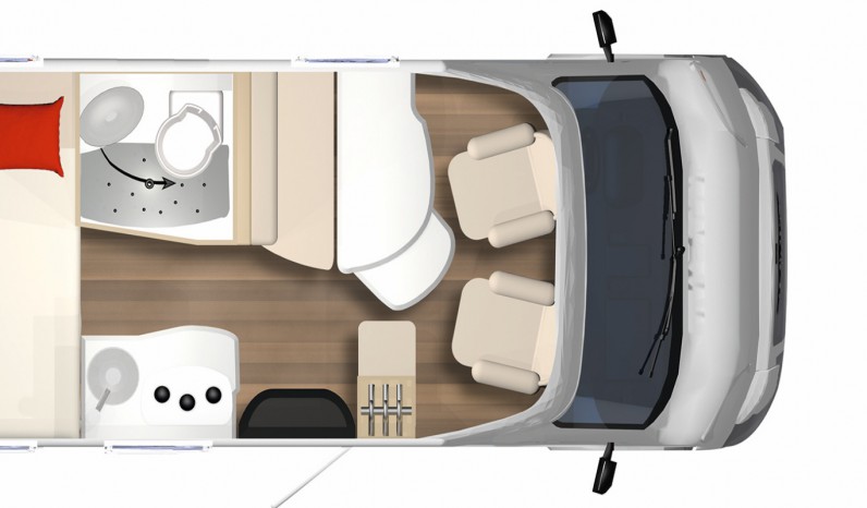 BURSTNER TRAVEL VAN T590G full