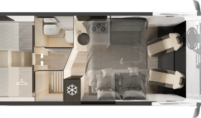 MOBILVETTA KEA P 86 PAVILLON full
