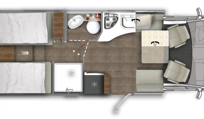 Eura Mobil Contura 766EF full