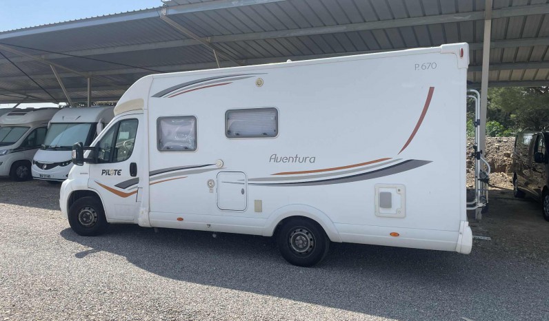 camping car pilote P670 aventura full