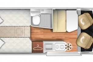 ROLLER TEAM LIVINGSTONE DUO GO SELEKT full