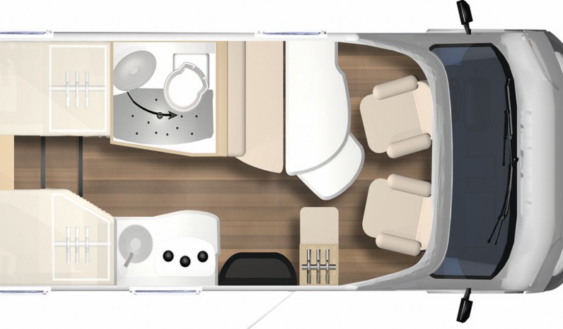 BURSTNER TRAVEL VAN T620G full