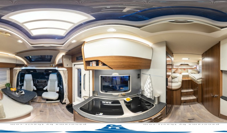 HYMER B-MC T550 WHITE LINE PAVILLON full